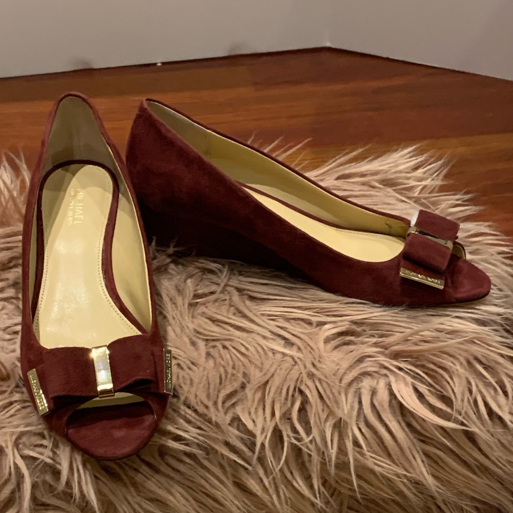 Michael Kors ‘Kiera’ Open Toe Wedge 6.5